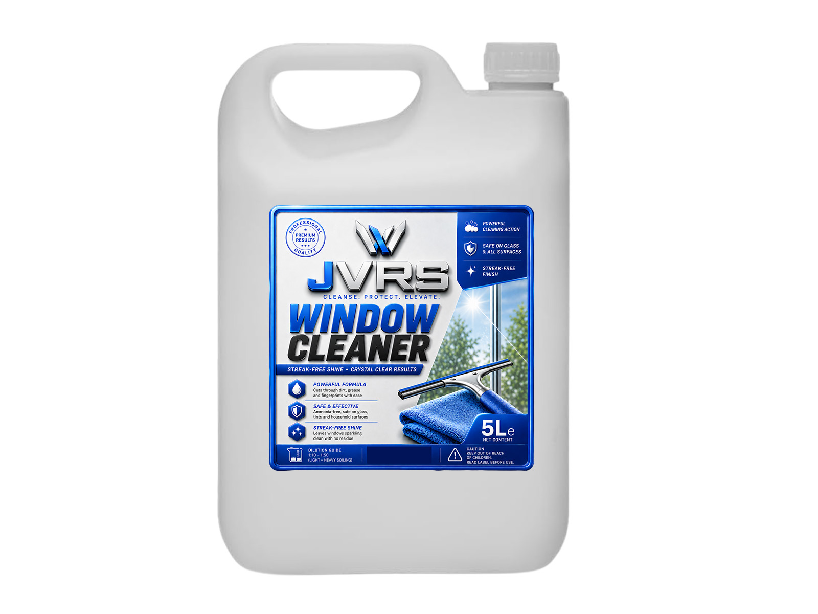 JVRS Window Cleaner 5lt