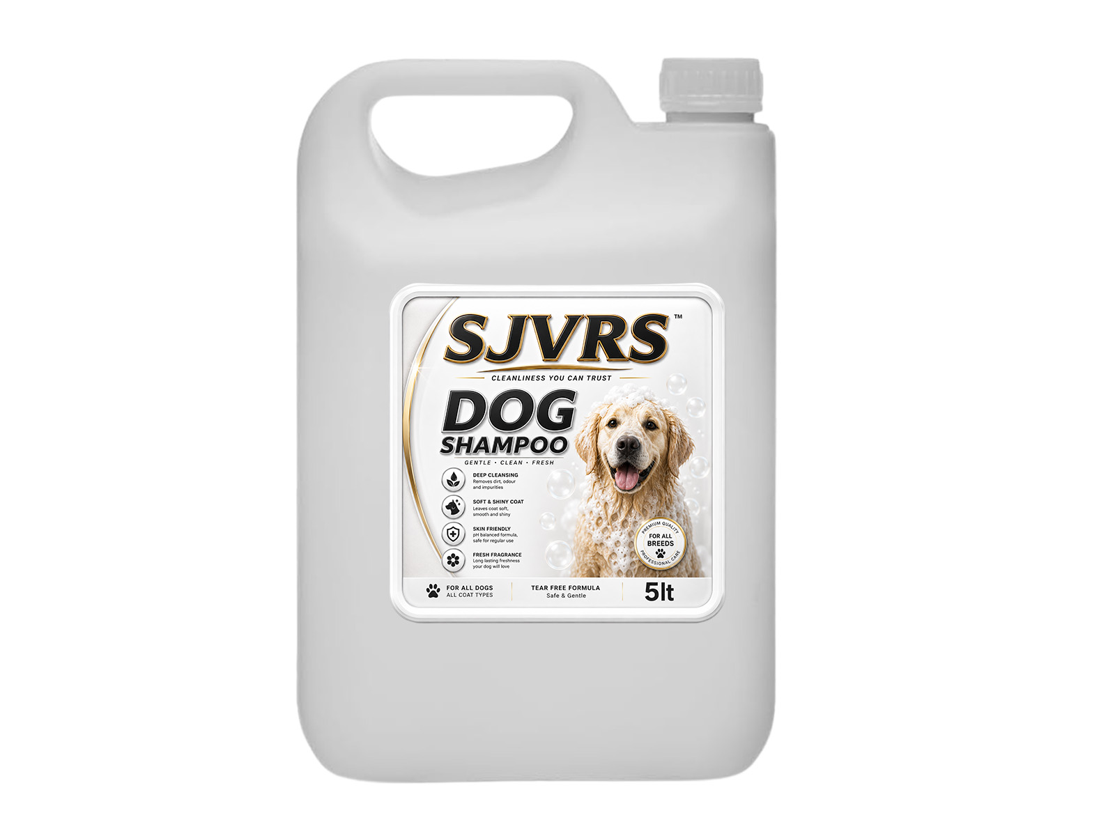 SJVRS Dog Shampoo 5lt