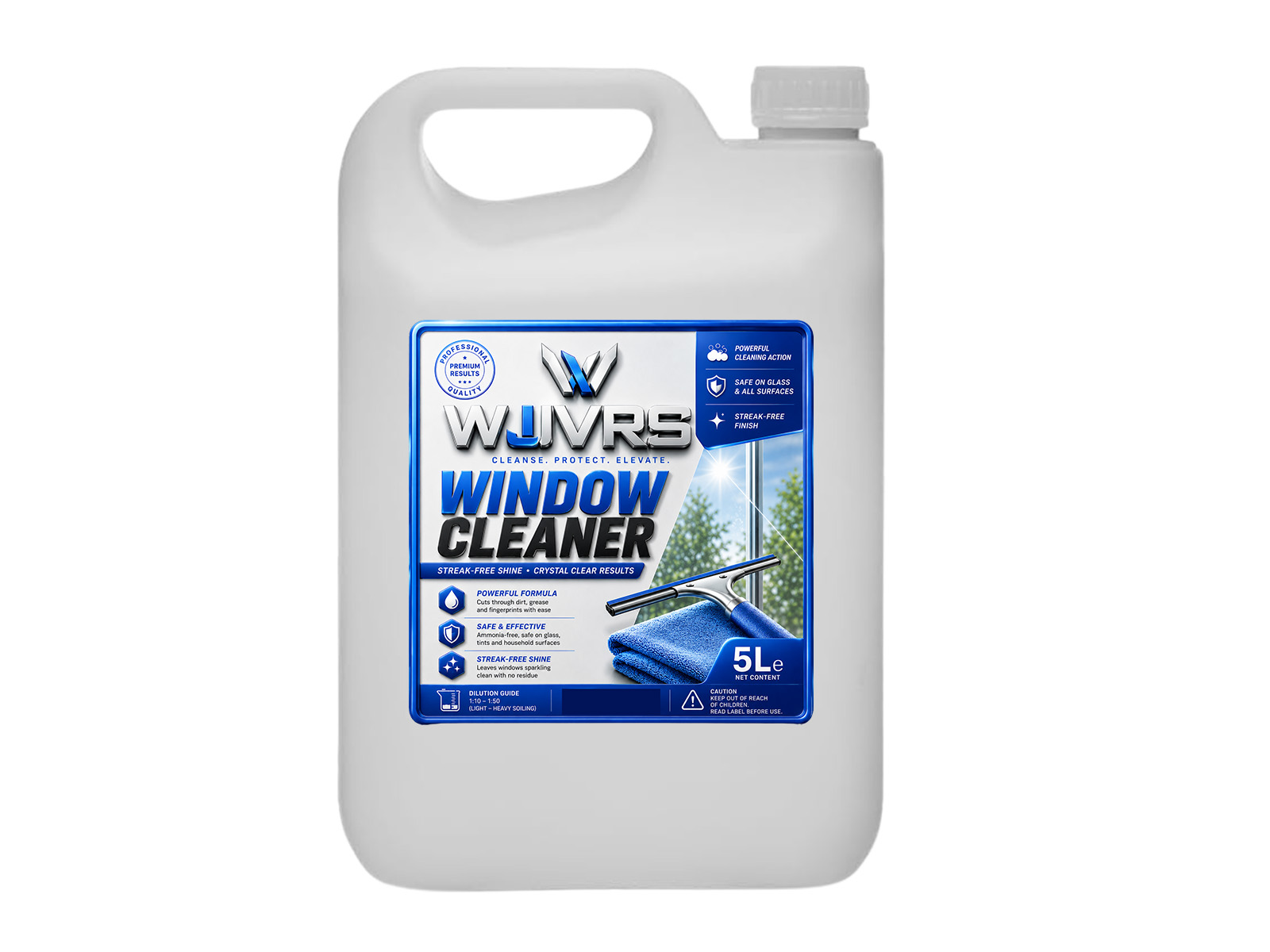 WJVRS Window Cleaner 5lt