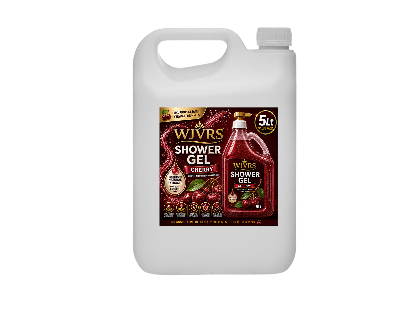 WJVRS Shower Gel 5lt Cherry